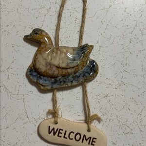 Ceramic Welcome Sign